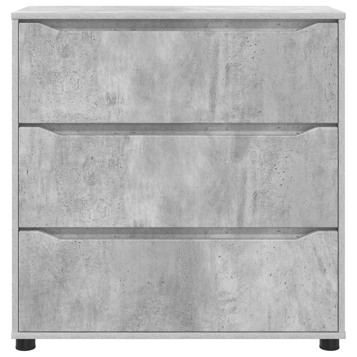 Opbevaringsskab 80 x 31 x 81 cm Konstrueret træ Beton Grå