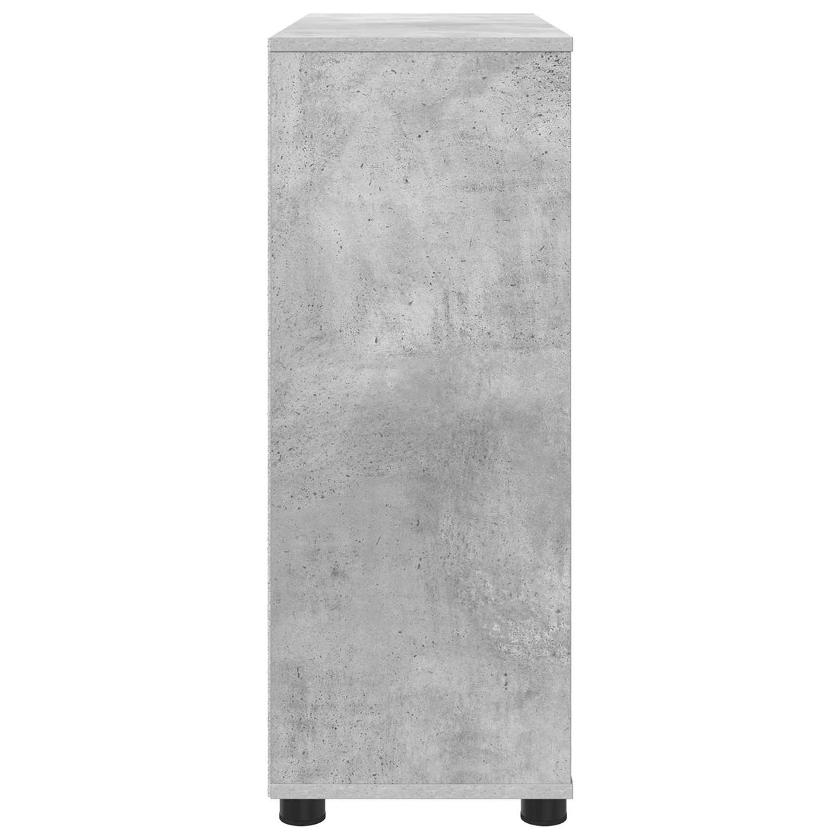 Opbevaringsskab 80 x 31 x 81 cm Konstrueret træ Beton Grå