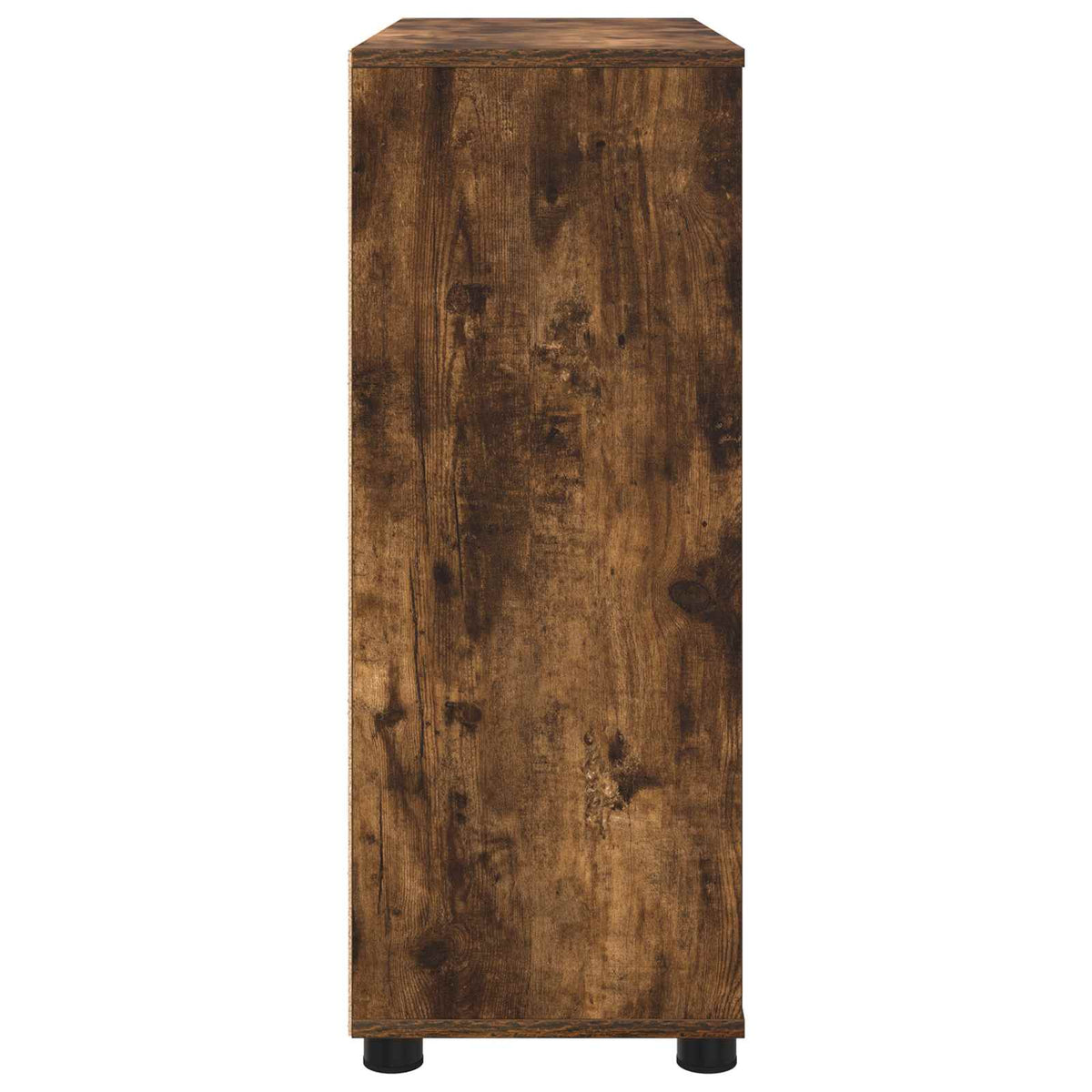 Opbevaringsskab 80 x 31 x 81 cm Konstrueret træ Røget eg