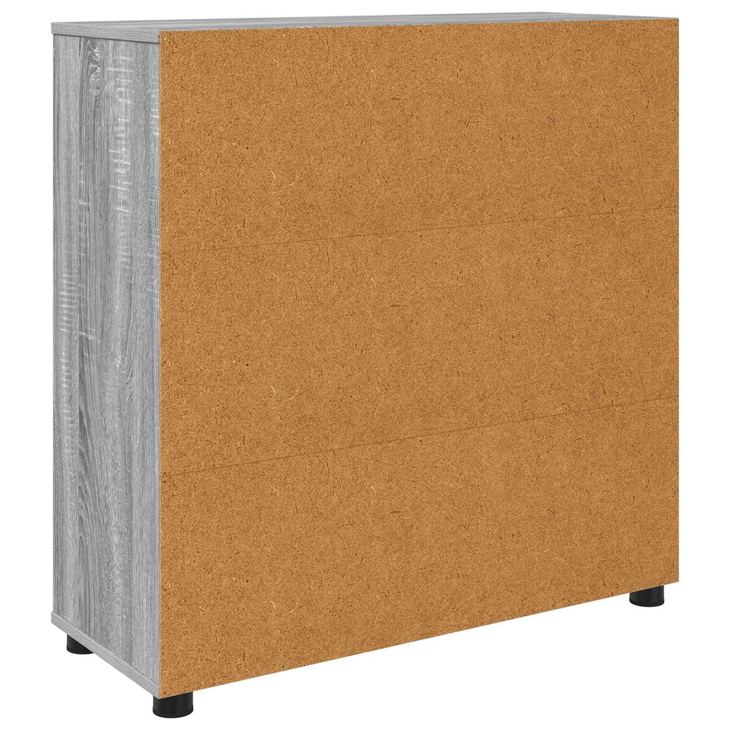 Opbevaringsskab 80 x 31 x 81 cm Konstrueret træ Grå Sonoma