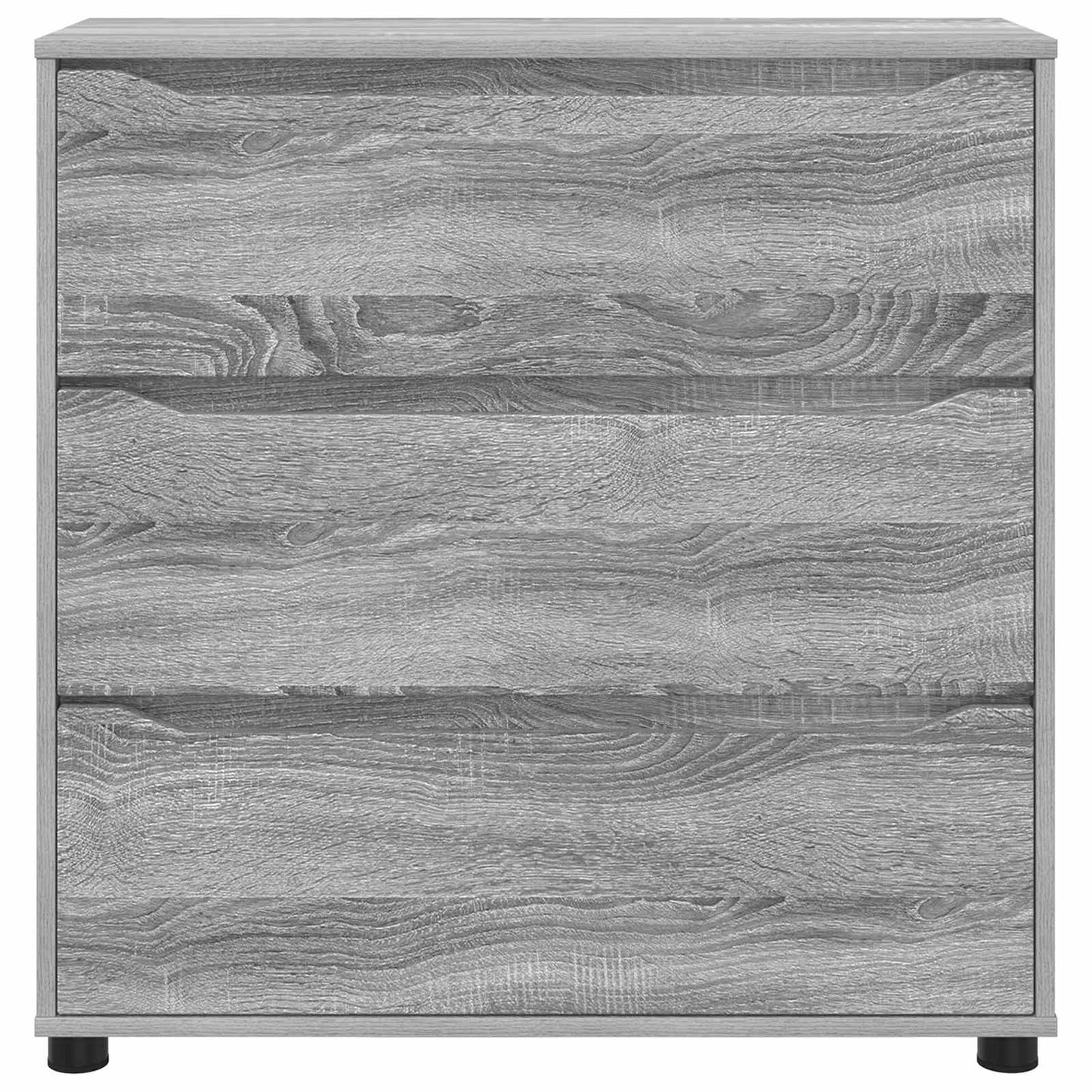 Opbevaringsskab 80 x 31 x 81 cm Konstrueret træ Grå Sonoma