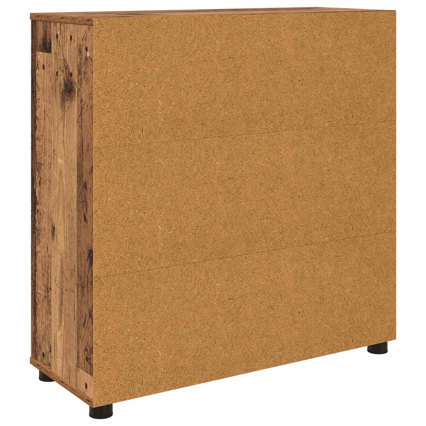 Opbevaringsskab 80 x 31 x 81 cm Konstrueret træ Gammelt træ