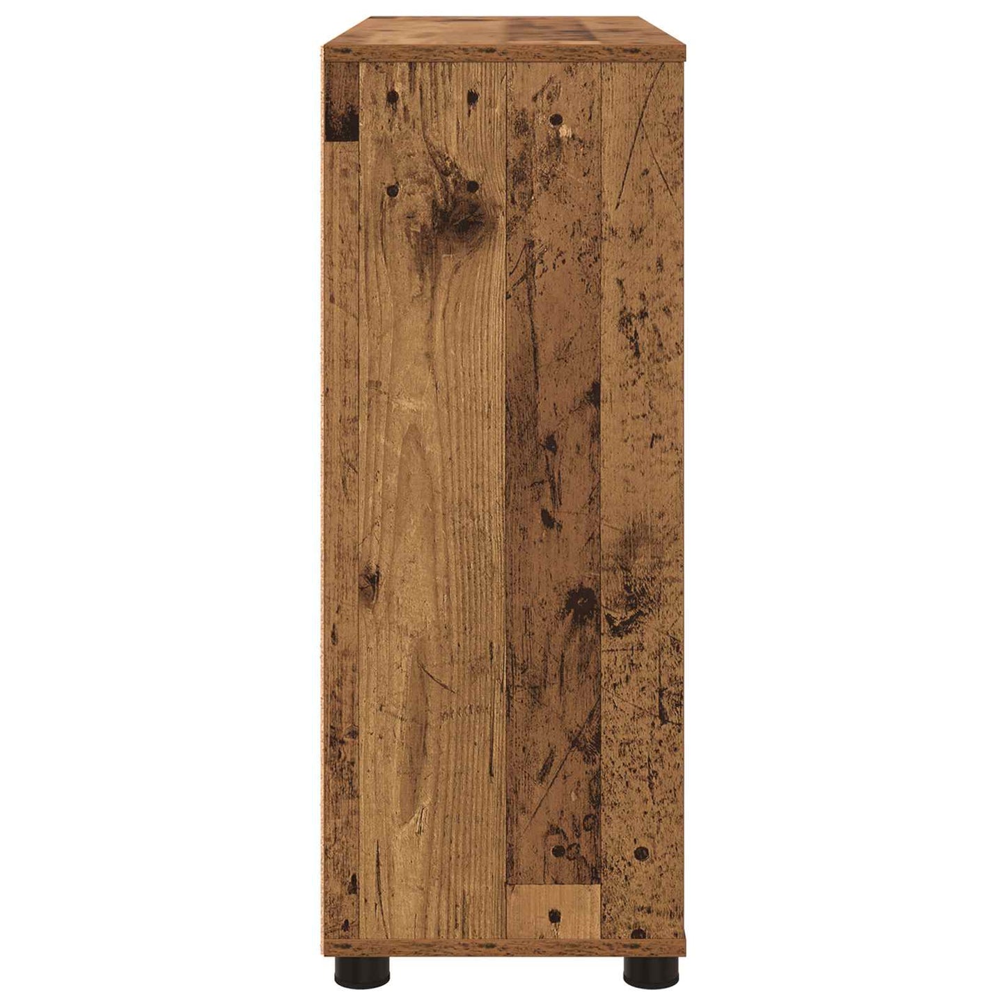 Opbevaringsskab 80 x 31 x 81 cm Konstrueret træ Gammelt træ