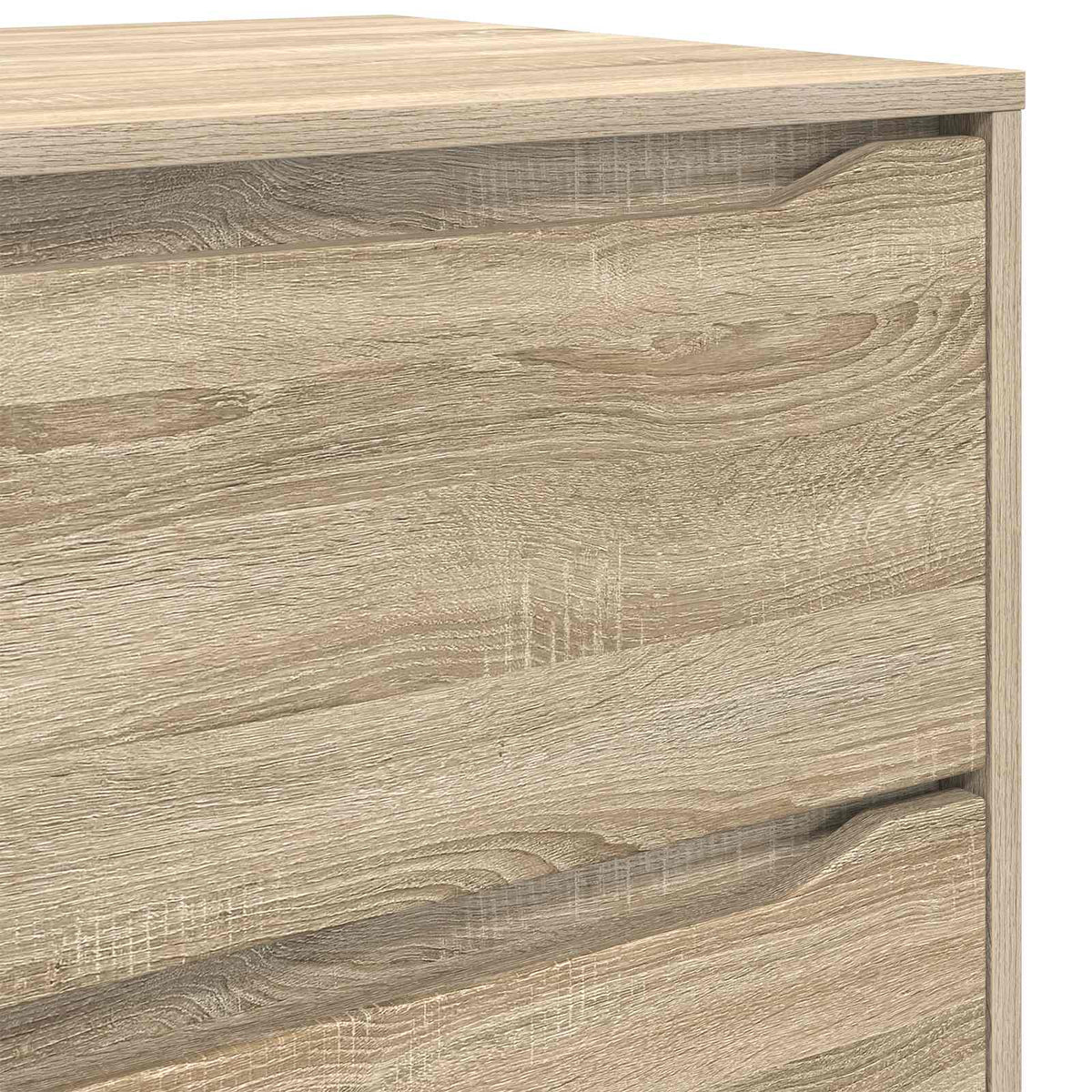 Opbevaringsskab 60 x 48 x 81 cm Konstrueret træ Sonoma eg