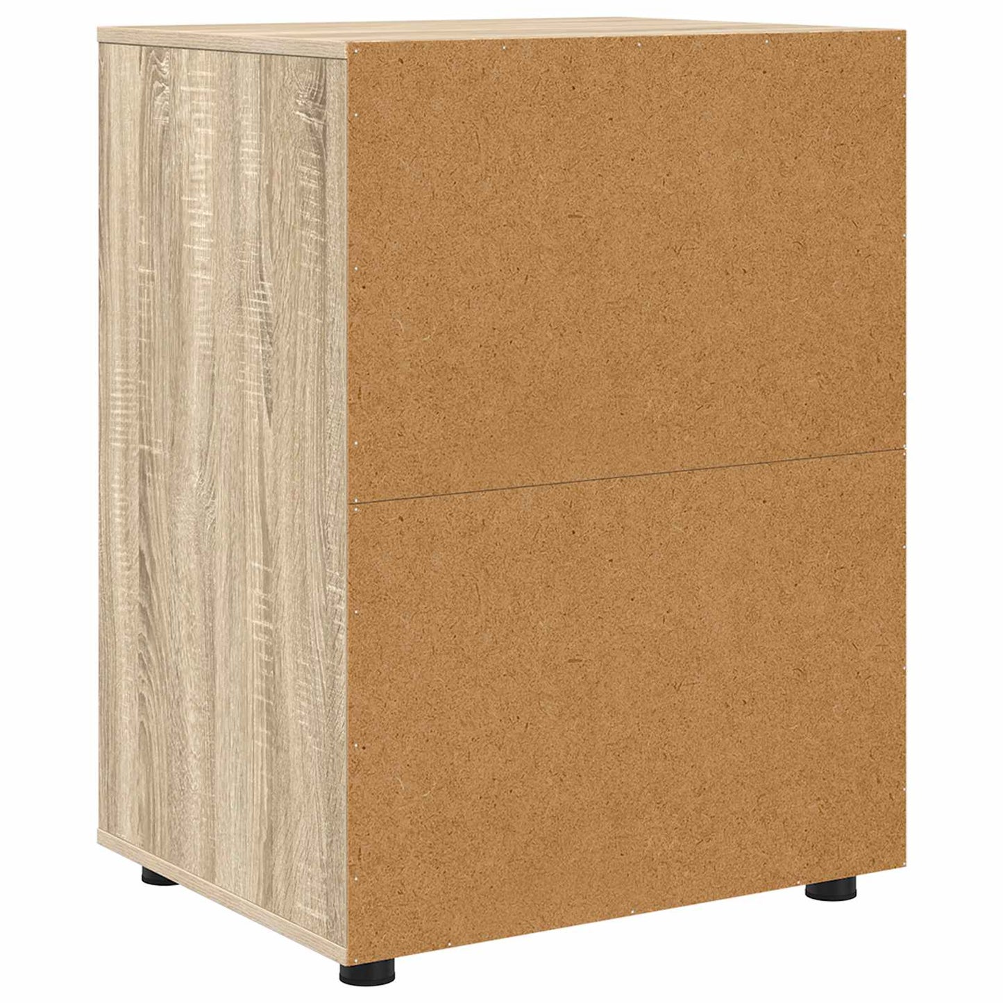 Opbevaringsskab 60 x 48 x 81 cm Konstrueret træ Sonoma eg