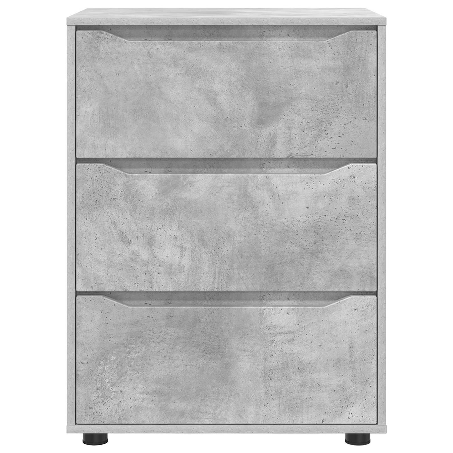 Opbevaringsskab 60 x 48 x 81 cm Konstrueret træ Beton Grå