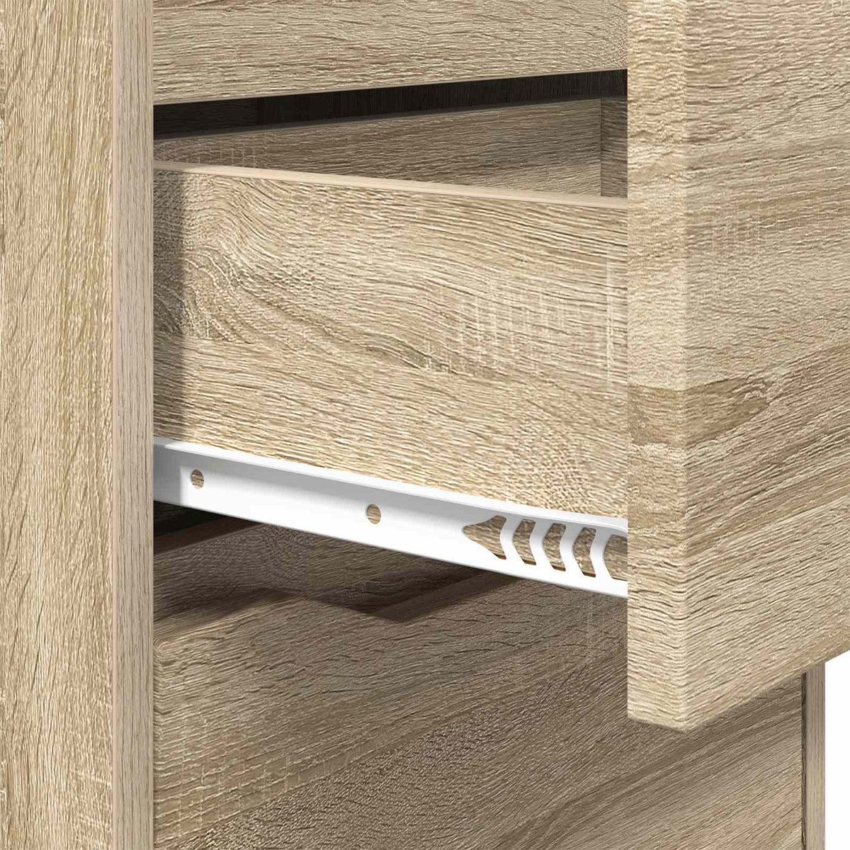 Sengebord Sonoma eg 40 x 30 x 467 cm Konstrueret træ