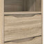 Sengebord Sonoma eg 40 x 30 x 467 cm Konstrueret træ