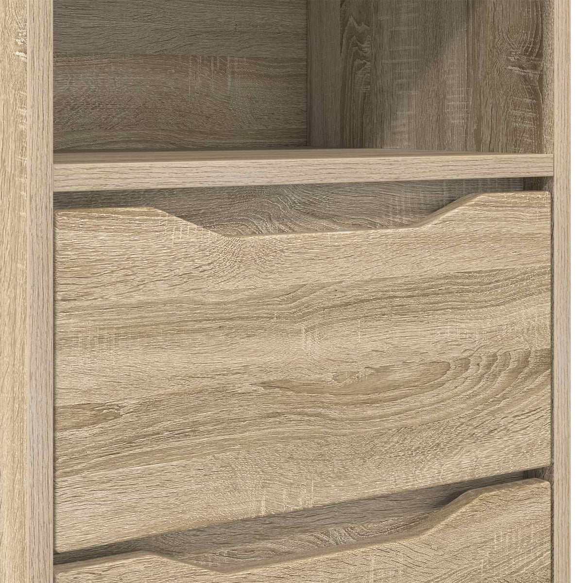 Sengebord Sonoma eg 40 x 30 x 467 cm Konstrueret træ