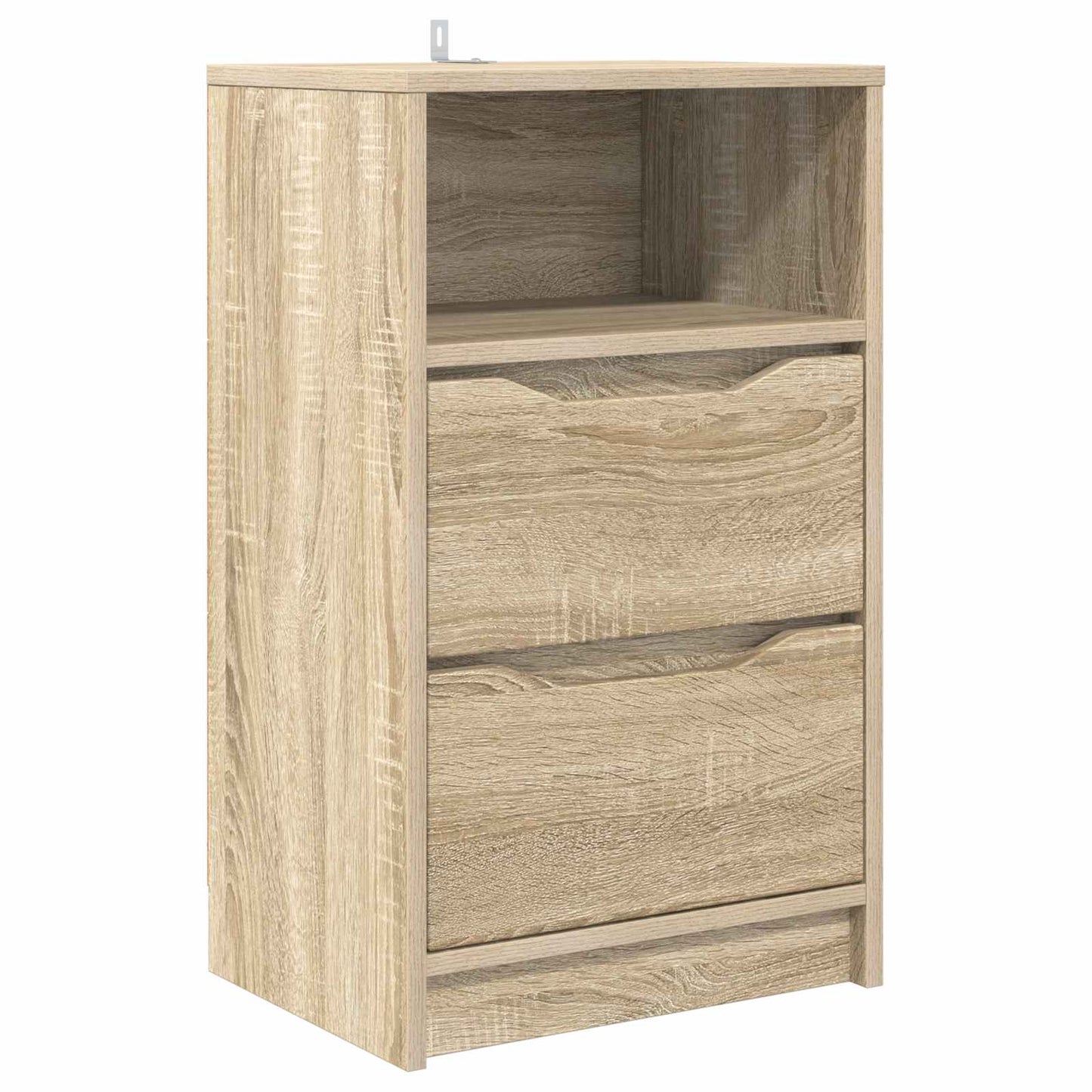 Sengebord Sonoma eg 40 x 30 x 467 cm Konstrueret træ