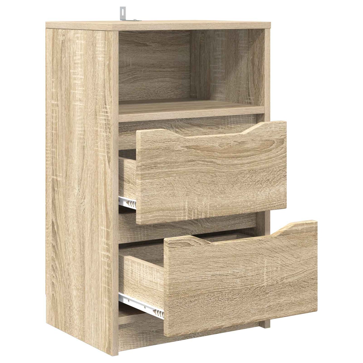 Sengebord Sonoma eg 40 x 30 x 467 cm Konstrueret træ