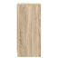 Sengeborde 2 stk. Sonoma eg 40 x 30 x 467 cm Konstrueret træ