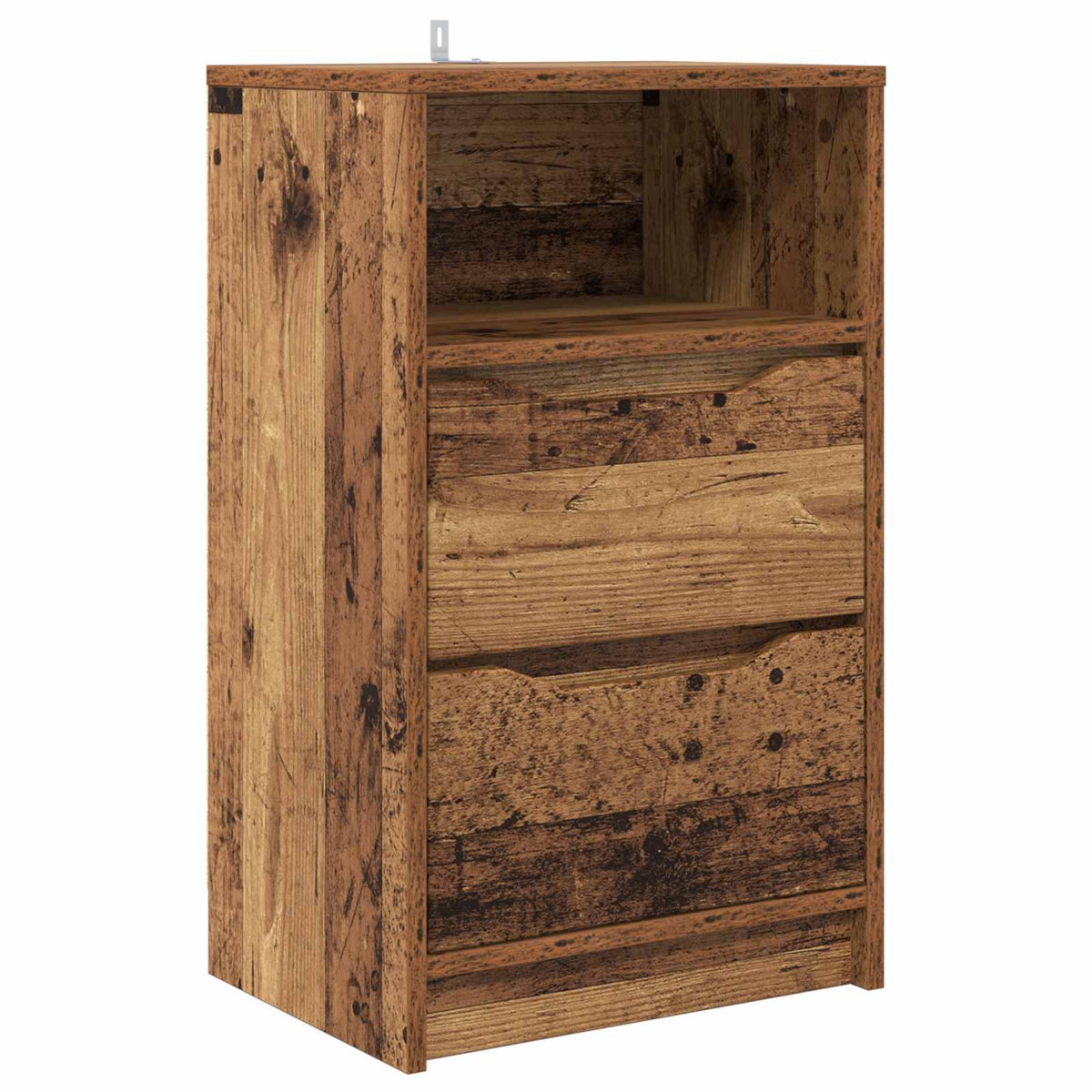 Sengebord Gammelt træ 40 x 30 x 467 cm Konstrueret træ
