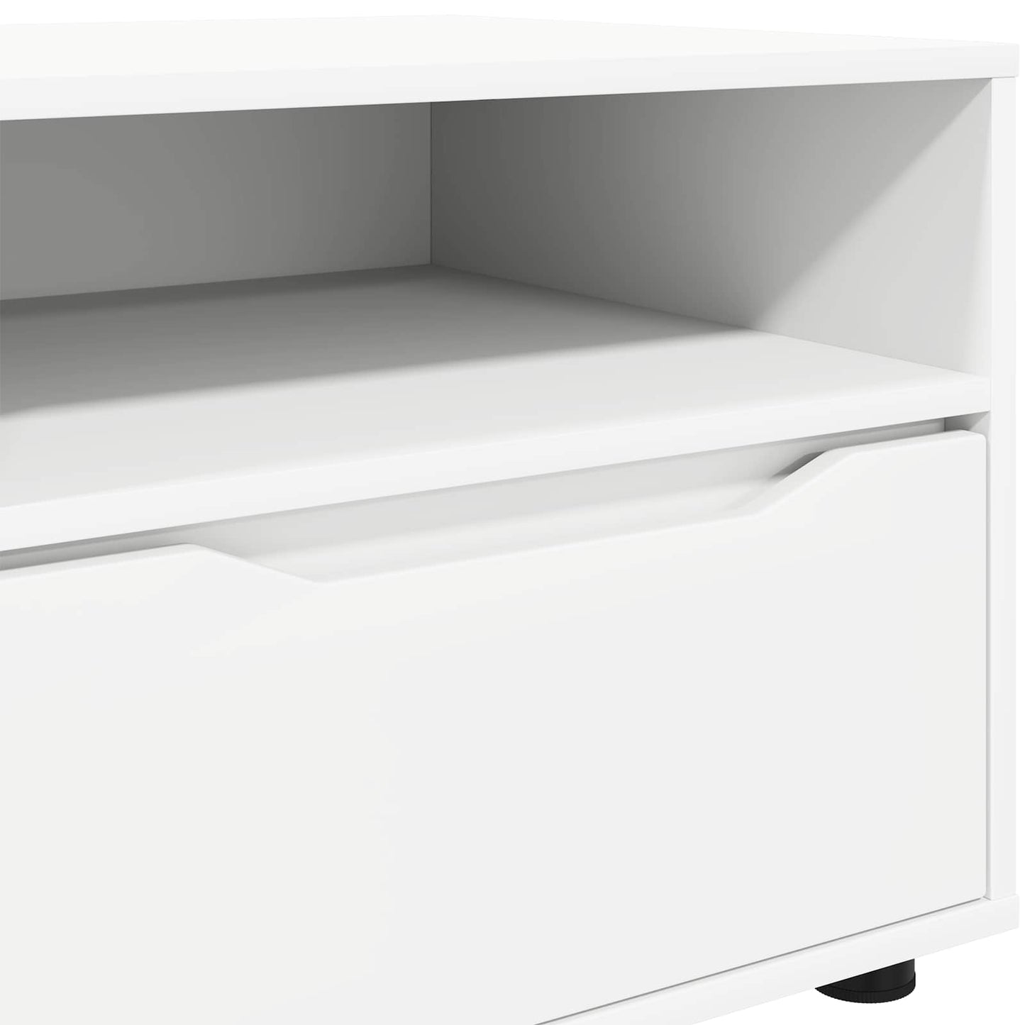 TV-skab 100 x 48 x 43 cm Hvid Konstrueret træ