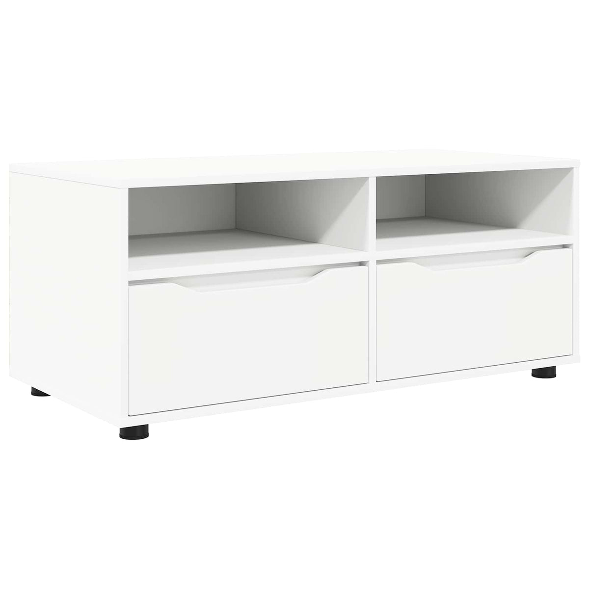 TV-skab 100 x 48 x 43 cm Hvid Konstrueret træ
