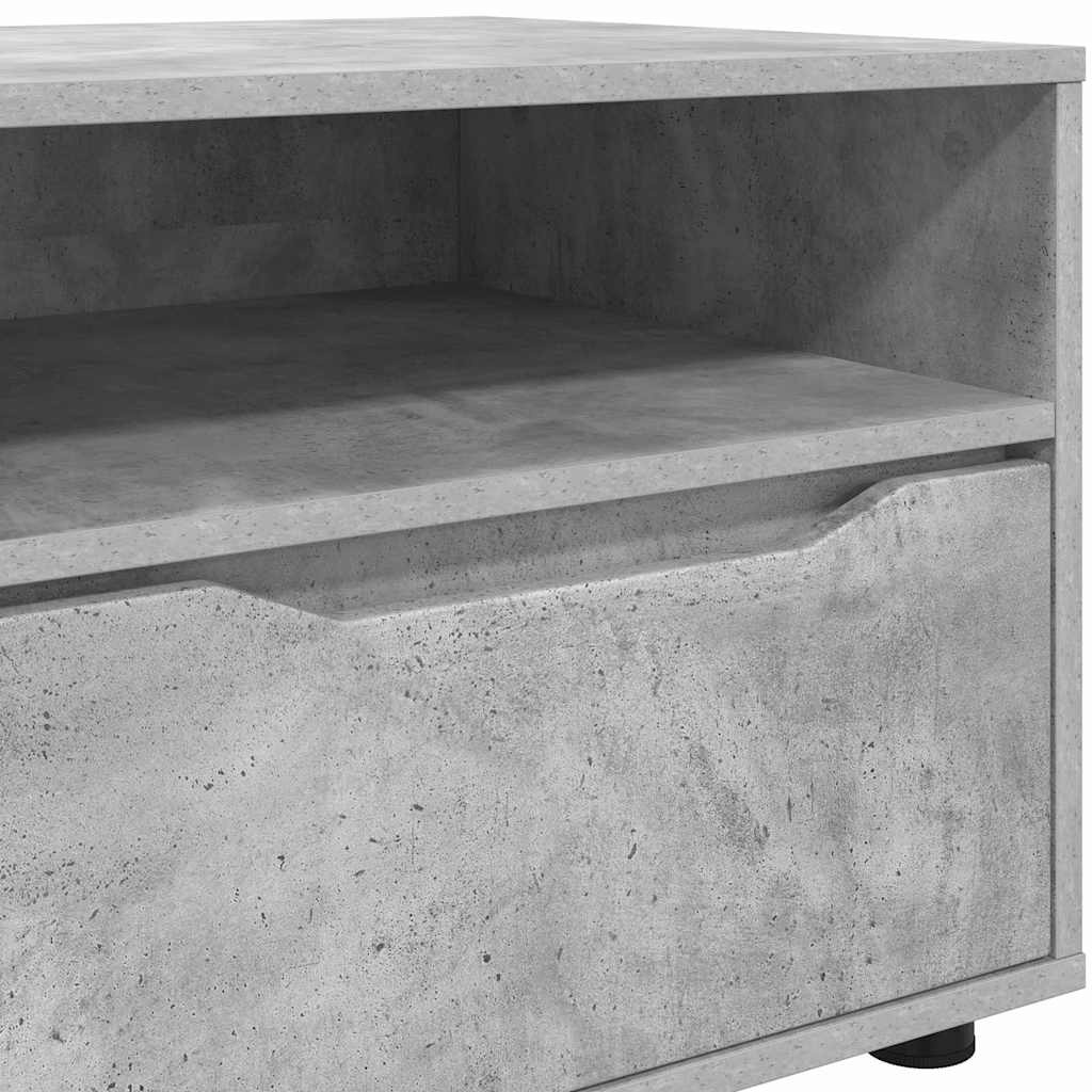 TV-skab 100 x 48 x 43 cm Beton Grå Konstrueret træ