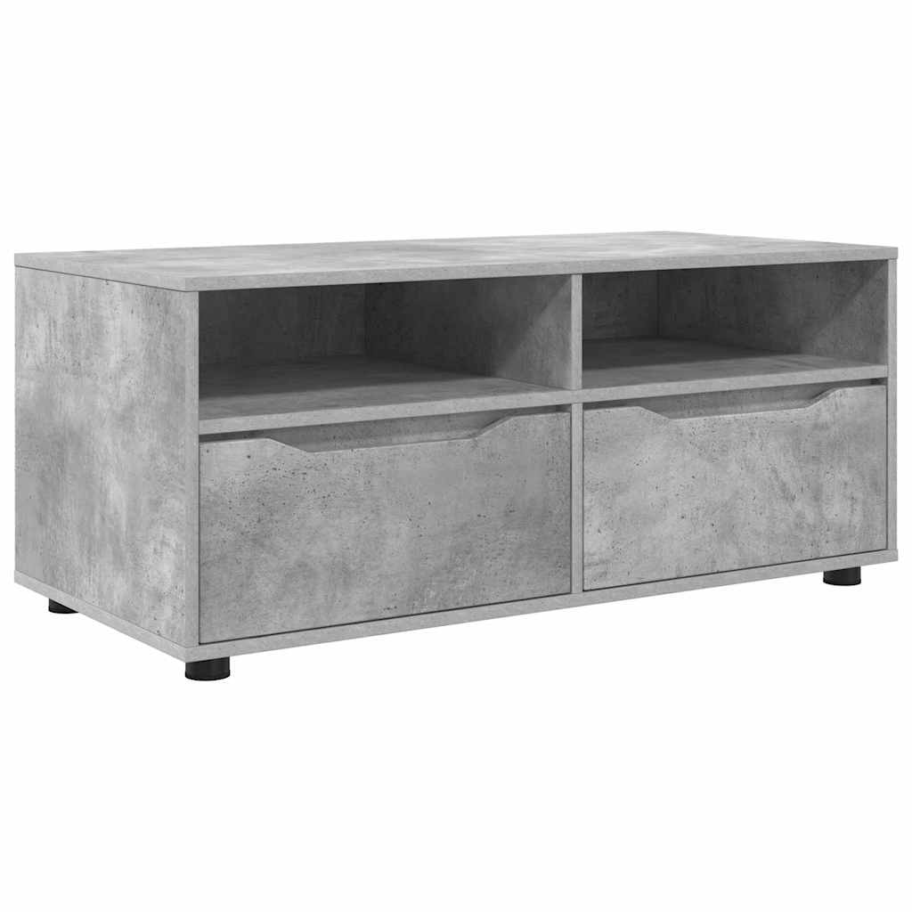 TV-skab 100 x 48 x 43 cm Beton Grå Konstrueret træ