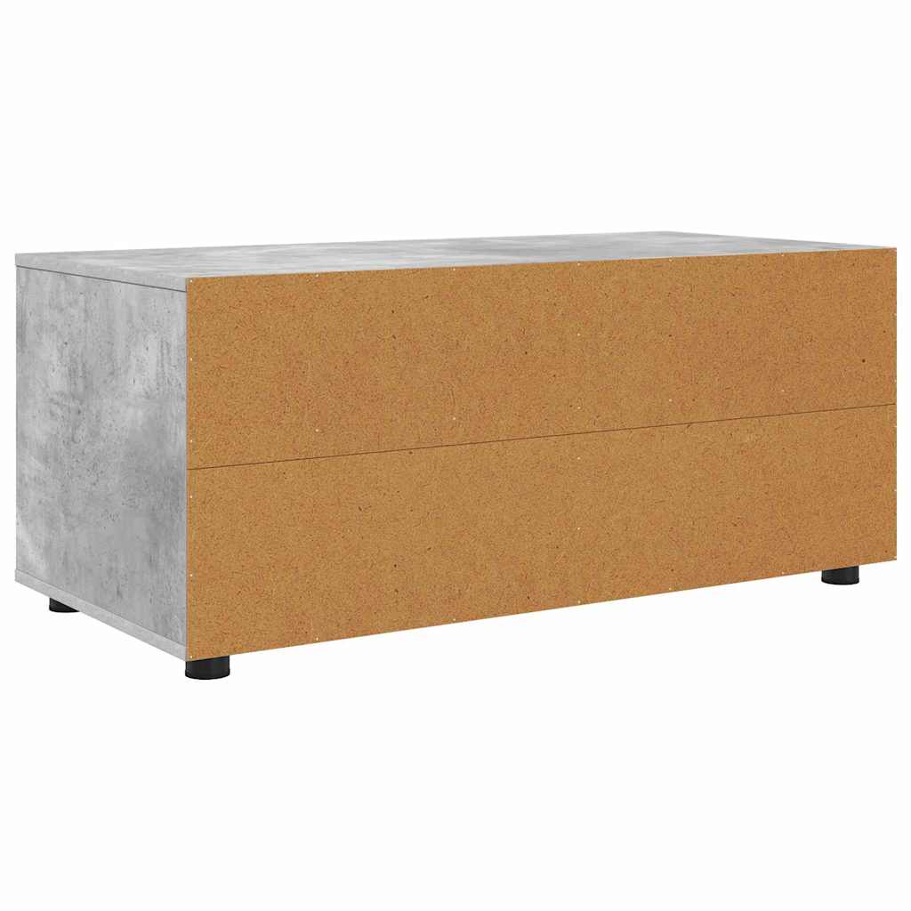 TV-skab 100 x 48 x 43 cm Beton Grå Konstrueret træ