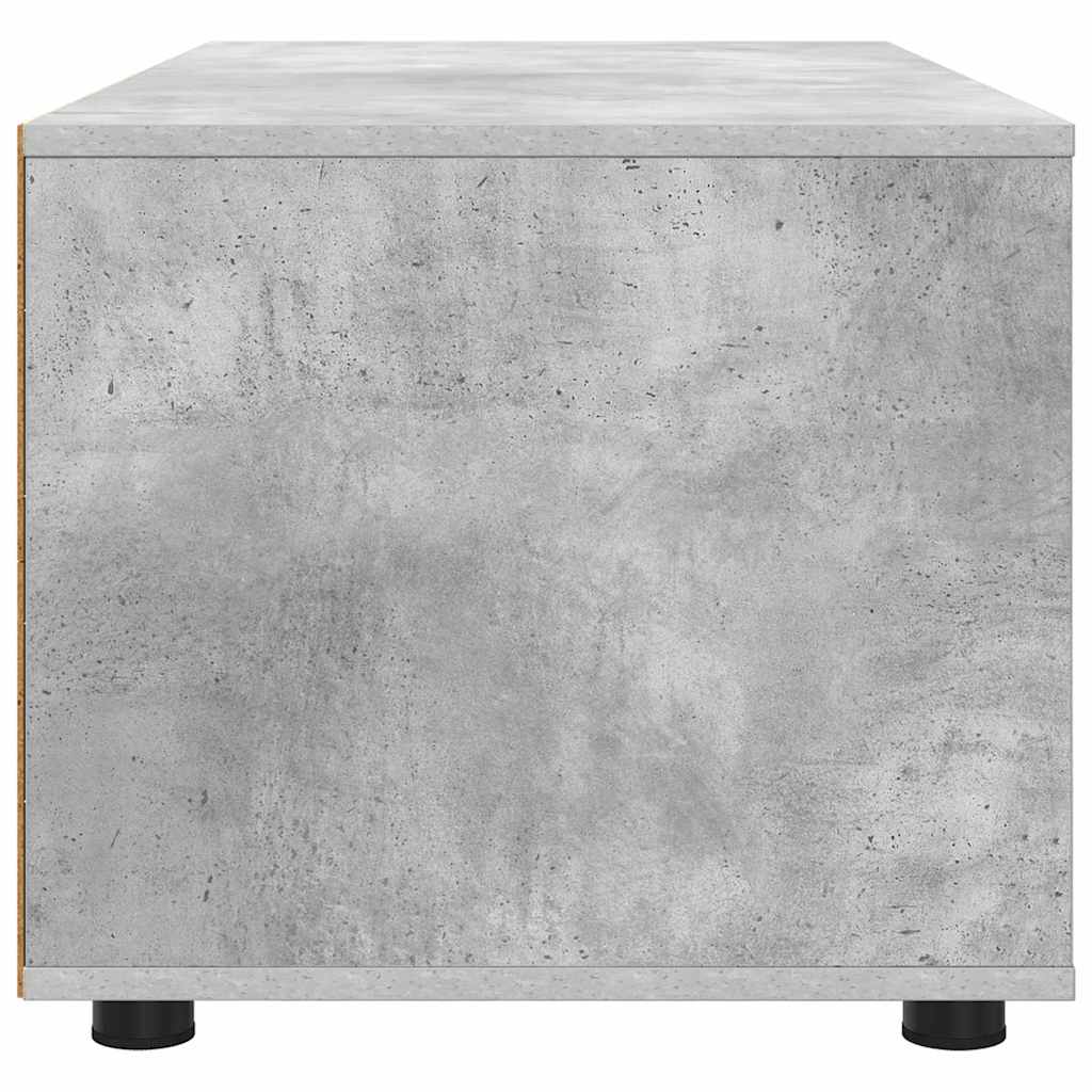 TV-skab 100 x 48 x 43 cm Beton Grå Konstrueret træ