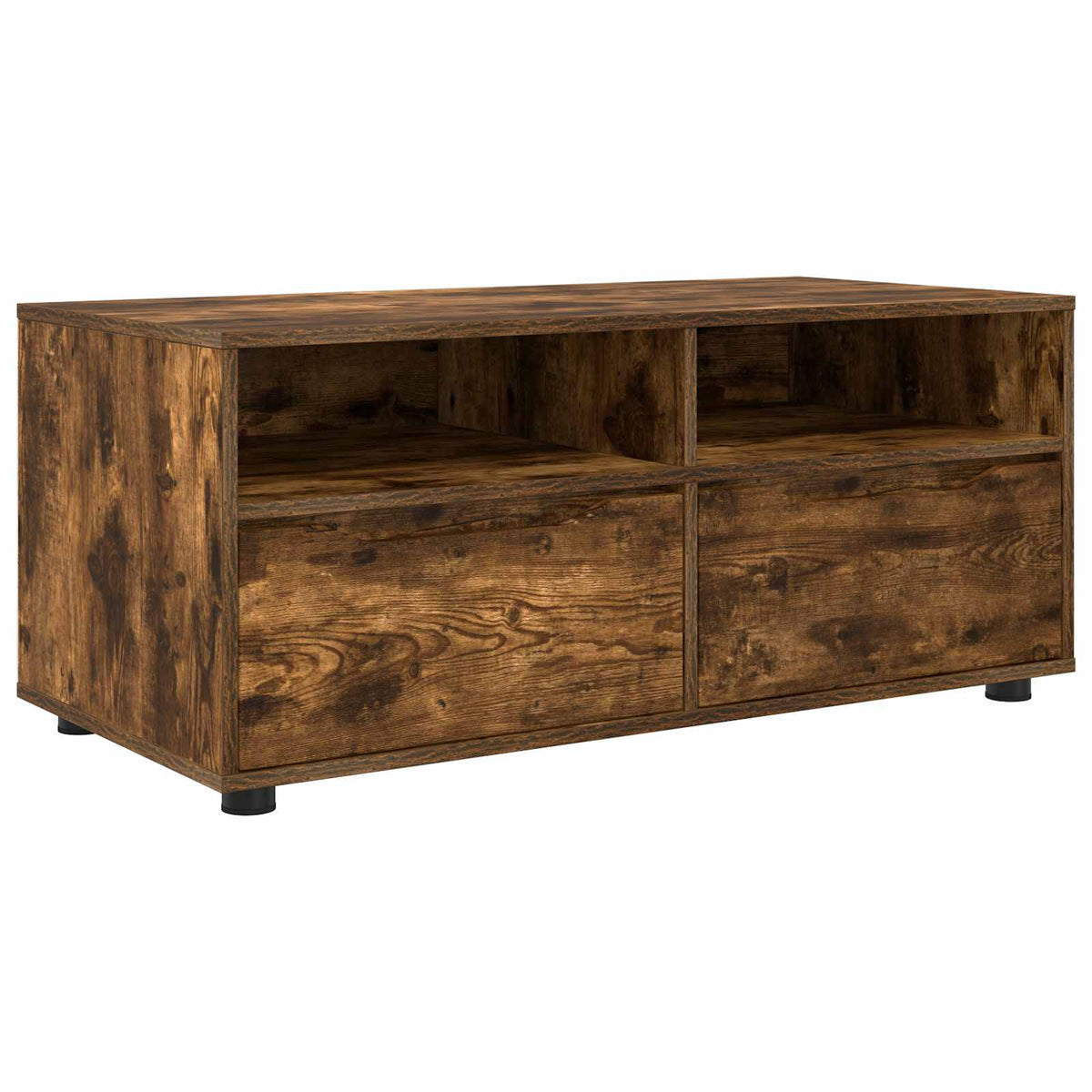 TV-skab 100 x 48 x 43 cm Røget eg Konstrueret træ