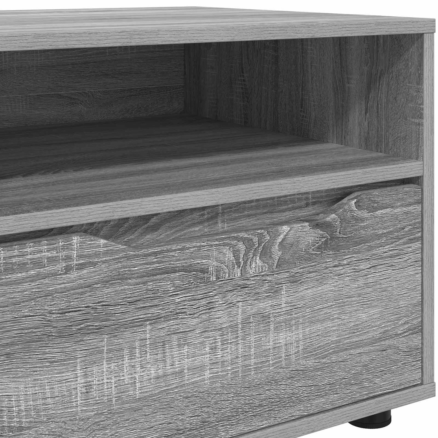 TV-skab 100 x 48 x 43 cm Grå Sonoma Konstrueret træ