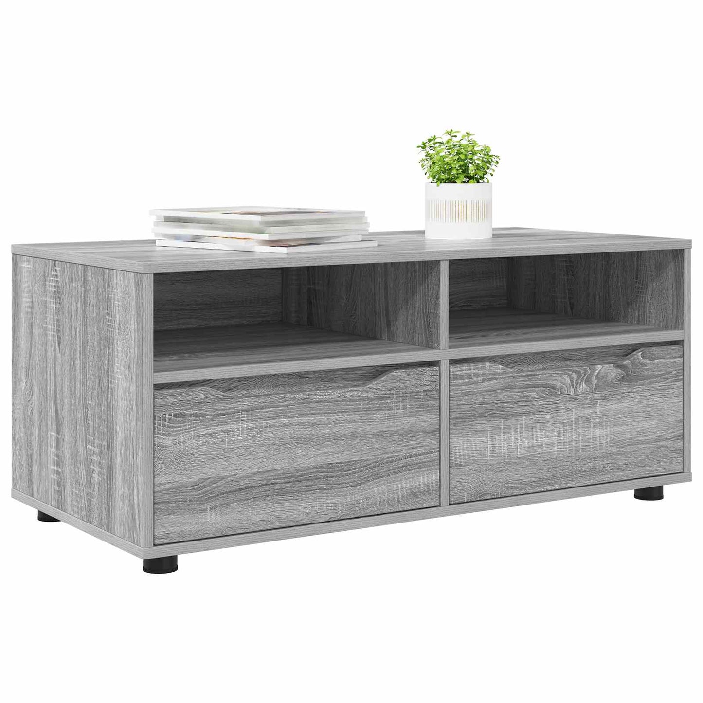 TV-skab 100 x 48 x 43 cm Grå Sonoma Konstrueret træ