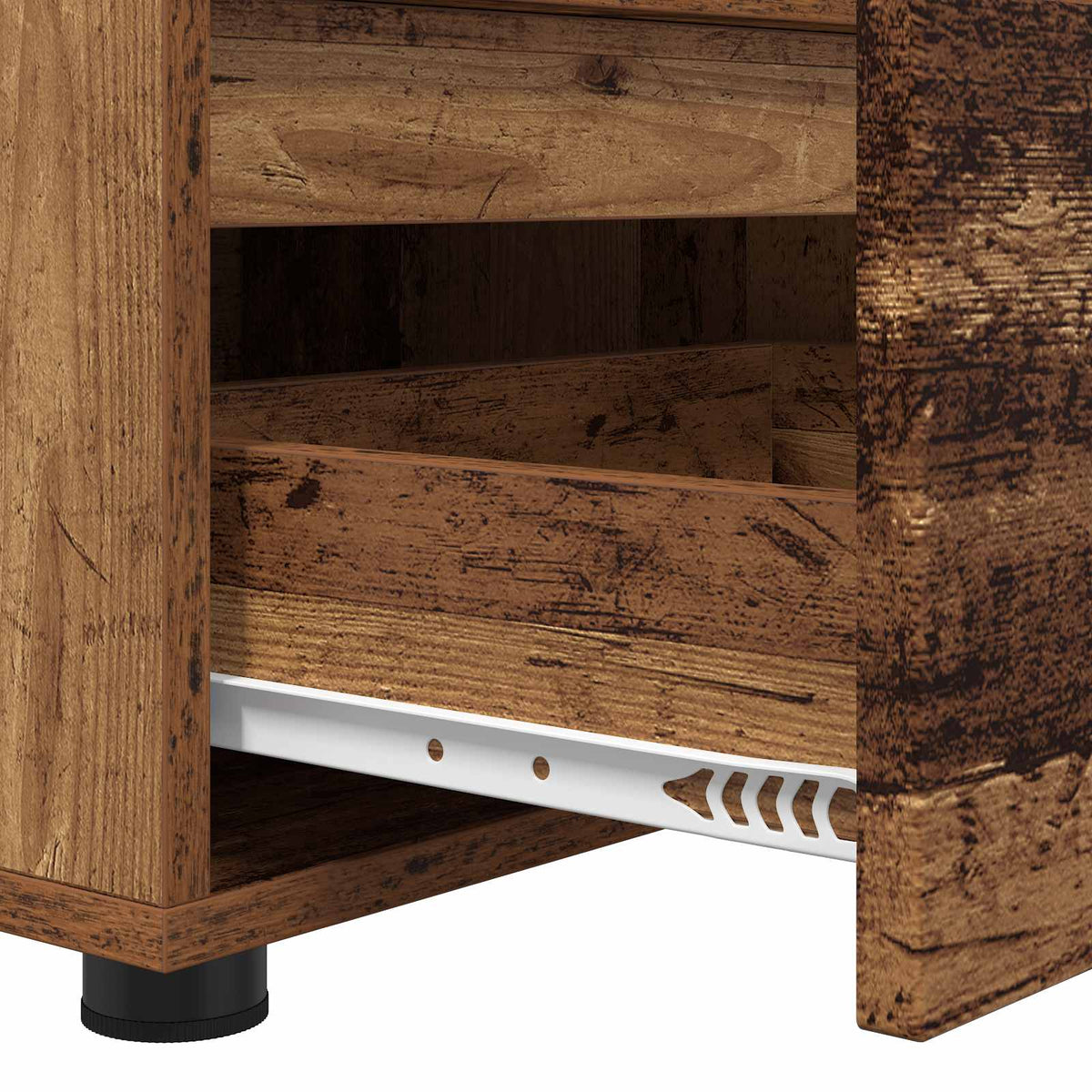 TV-skab 100 x 48 x 43 cm Gammelt træ Konstrueret træ