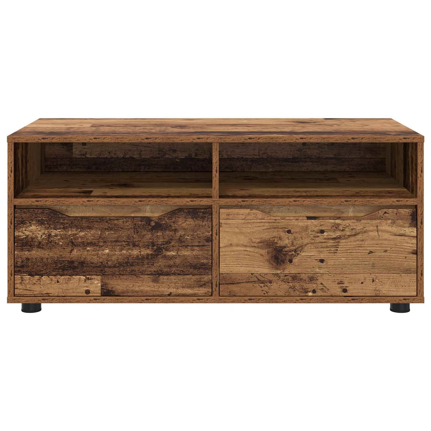 TV-skab 100 x 48 x 43 cm Gammelt træ Konstrueret træ