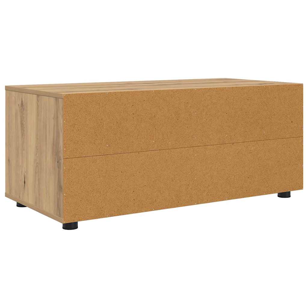TV-skab 100 x 48 x 43 cm Artisan Egetræ Konstrueret træ