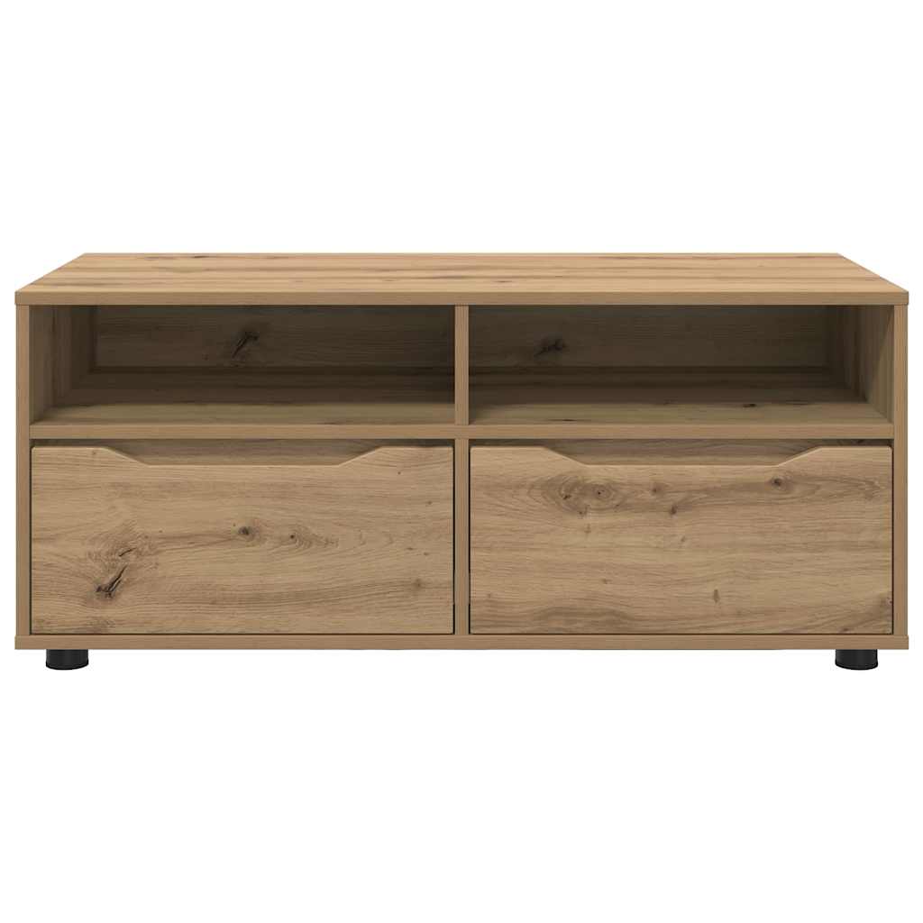 TV-skab 100 x 48 x 43 cm Artisan Egetræ Konstrueret træ