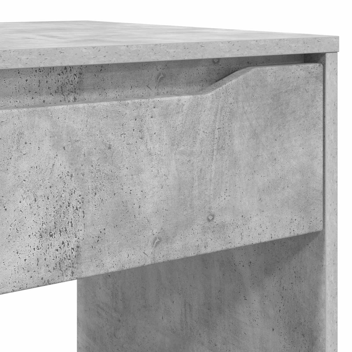 Bord med skuffe BetonGrå 100 x 50 x 78 cm Konstrueret træ