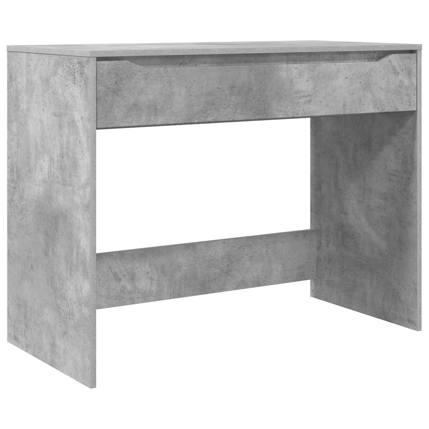 Bord med skuffe BetonGrå 100 x 50 x 78 cm Konstrueret træ