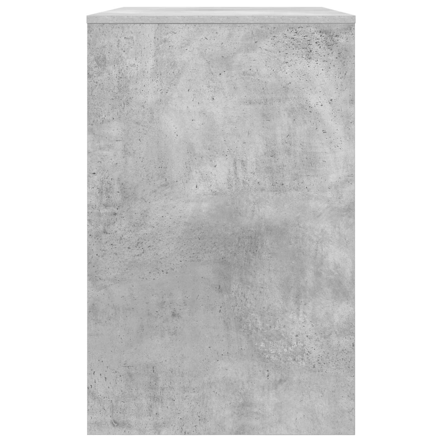 Bord med skuffe BetonGrå 100 x 50 x 78 cm Konstrueret træ