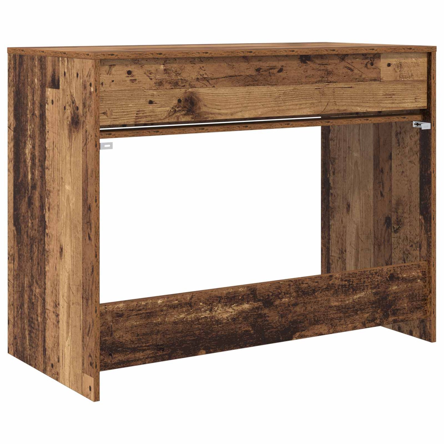 Bord med skuffe Gammelt træ 100 x 50 x 78 cm Konstrueret træ