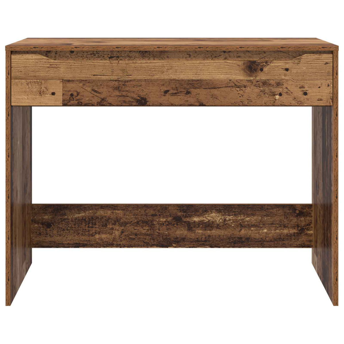 Bord med skuffe Gammelt træ 100 x 50 x 78 cm Konstrueret træ
