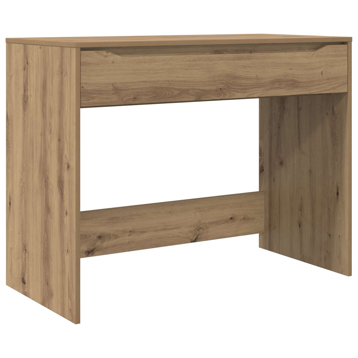 Skrivebord med skuffe Artisan Eg Konstrueret træ