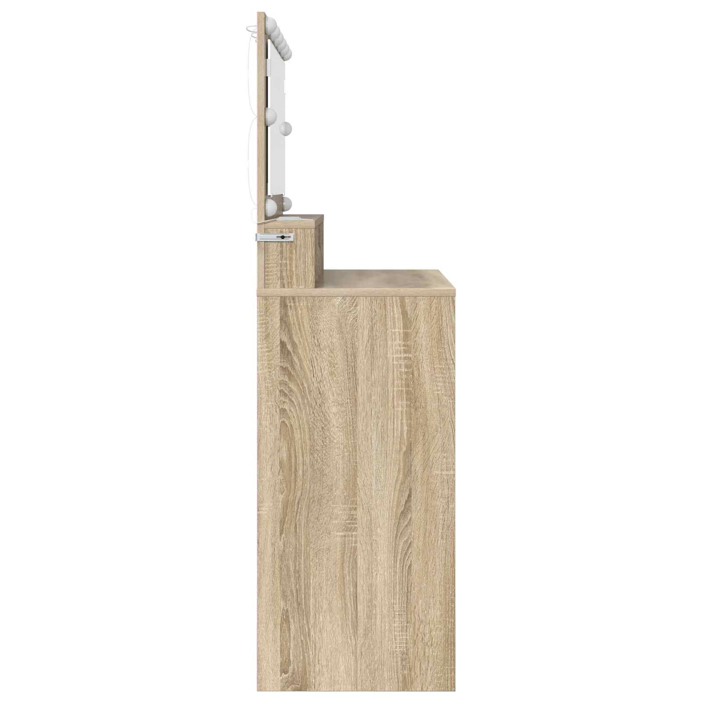 Soveværelsessminkeborde Sonoma-eg 80 x 39,5 x 135 cm