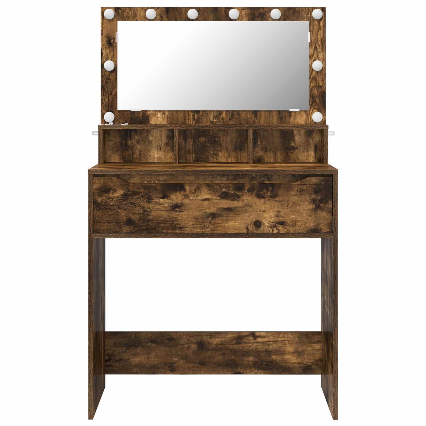 Soveværelsessminkeborde Røget eg 80 x 39,5 x 135 cm