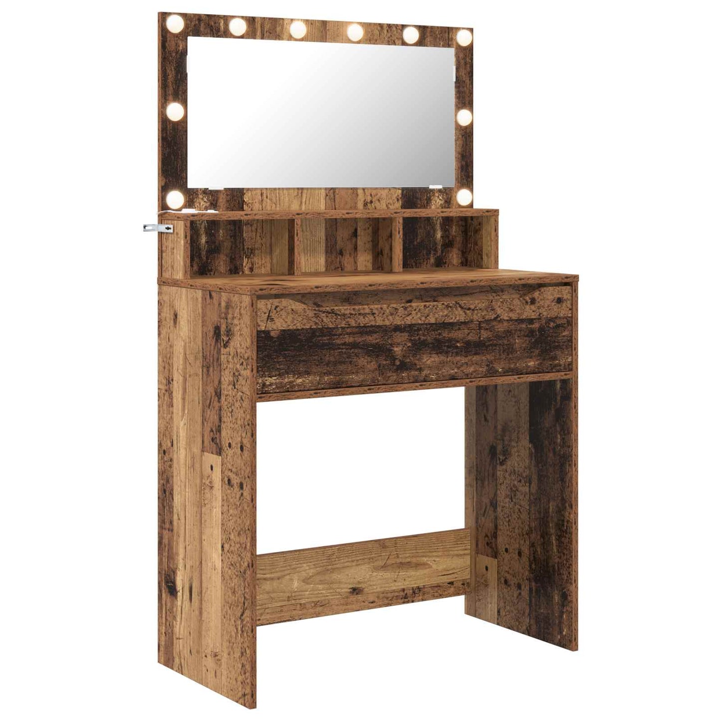 Soveværelsessminkeborde Gammelt træ 80 x 39,5 x 135 cm