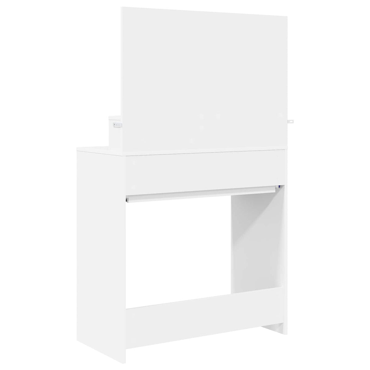 Soveværelsessminkeborde Hvid 80 x 39,6 x 135 cm Konstrueret træ