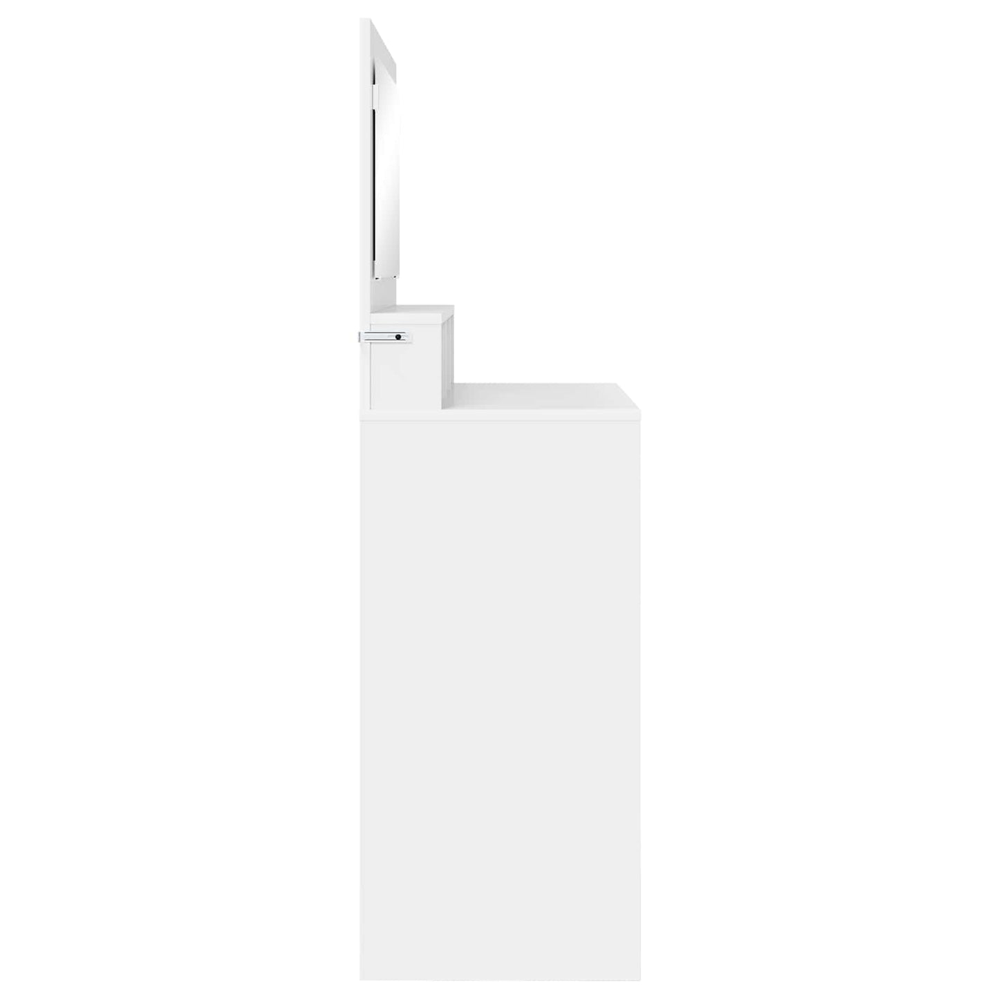 Soveværelsessminkeborde Hvid 80 x 39,6 x 135 cm Konstrueret træ