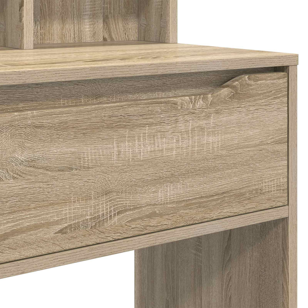 Soveværelsessminkeborde Sonoma eg 80 x 39,6 x 135 cm