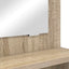 Soveværelsessminkeborde Sonoma eg 80 x 39,6 x 135 cm