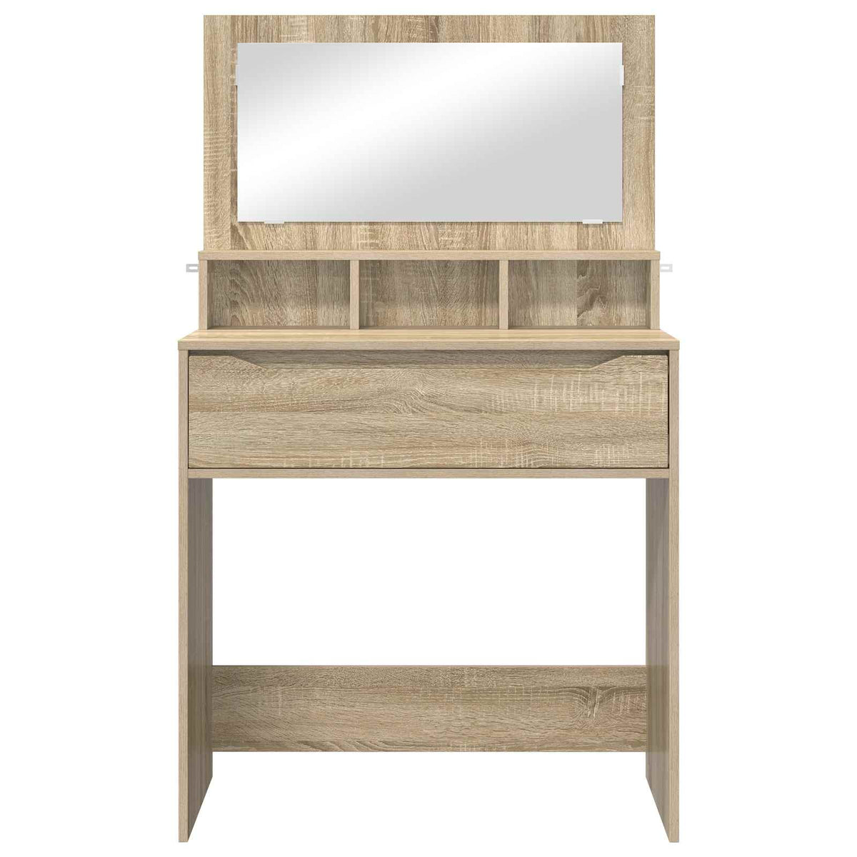 Soveværelsessminkeborde Sonoma eg 80 x 39,6 x 135 cm