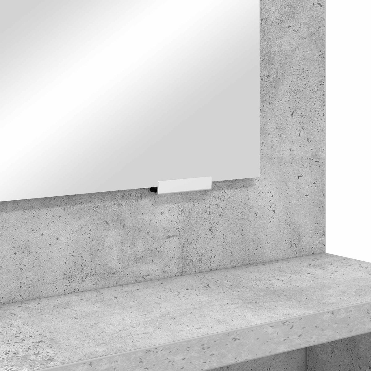 Soveværelsessminkeborde Beton Grå 80 x 39,6 x 135 cm