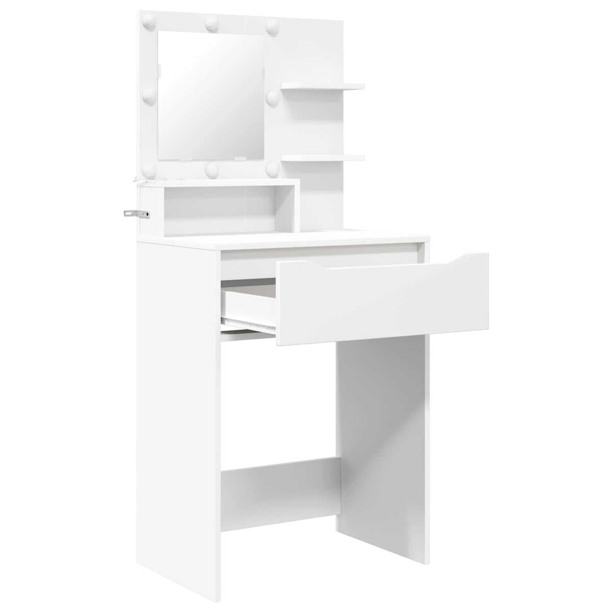 Soveværelsessminkeborde Hvid 60 x 39,5 x 135 cm Konstrueret træ