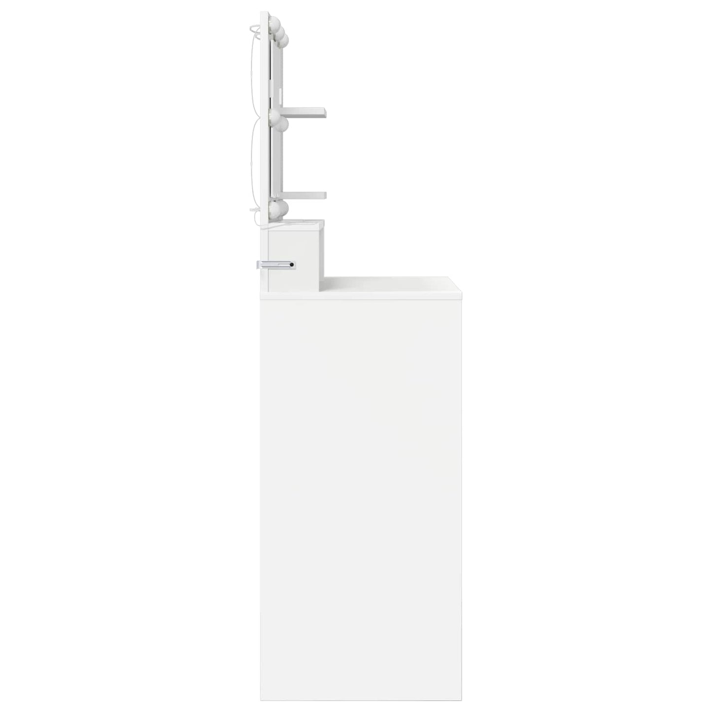 Soveværelsessminkeborde Hvid 60 x 39,5 x 135 cm Konstrueret træ