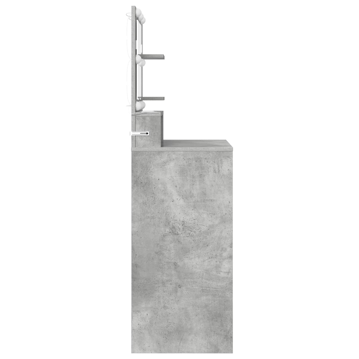Soveværelsessminkeborde Beton Grå 80 x 39,6 x 135 cm