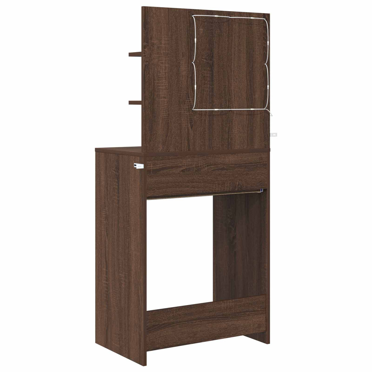 Soveværelsessminkeborde Brun eg 80 x 39,6 x 135 cm