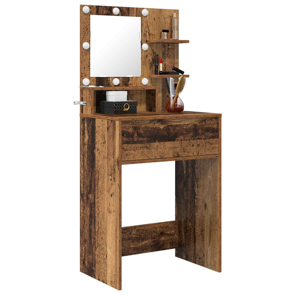 Soveværelsessminkeborde Gammelt træ 60 x 39,5 x 135 cm